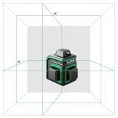 Лазерный уровень ADA CUBE3-360 GREEN Professional Edition 