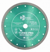 TP176 Алмазный диск Trio Diamond Turbo PRO Железобетон 230 мм
